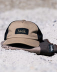 Tan Trucker for the Beach